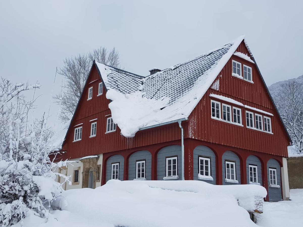 Ferienwohnung FeWo Skiheim Großschönau Exterior foto